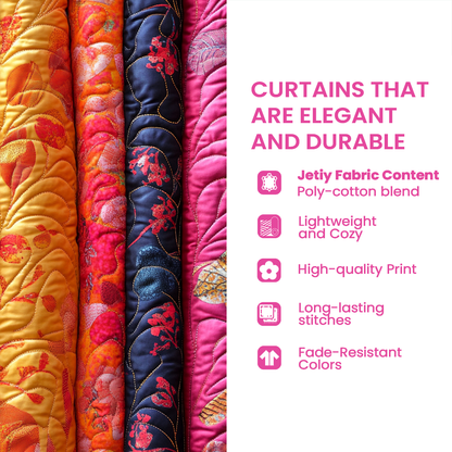 Praise in Every Hue Quilted Curtains NCU0TH3757