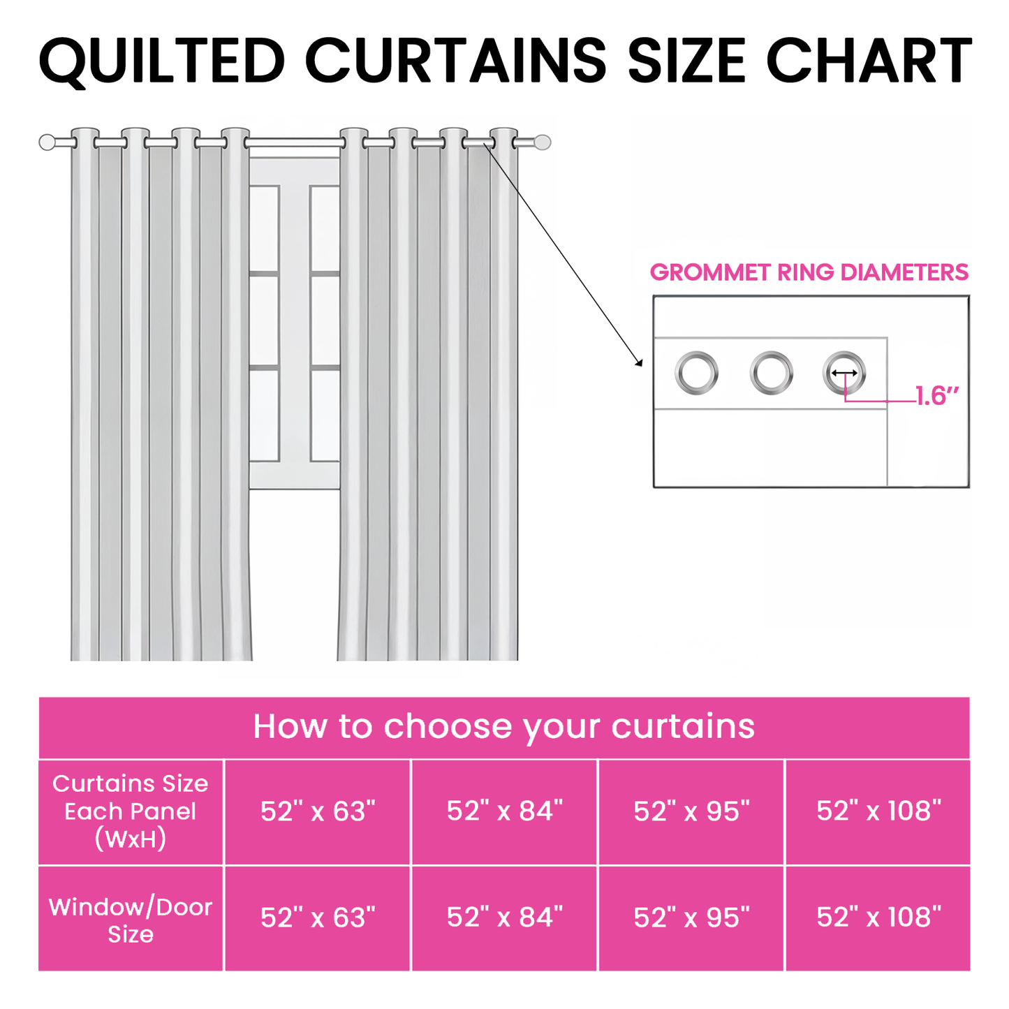 Woodland Panorama Quilted Curtains NCU0PTT2231
