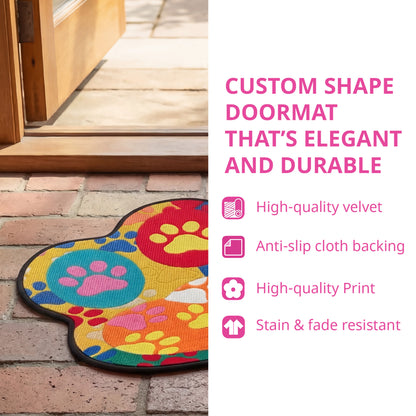 Cabin Antler Crest Custom Shape Doormat NCU0NNT3088