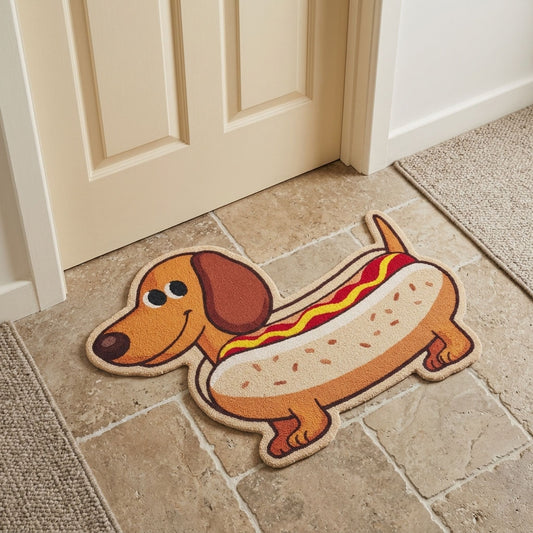 Dachshund Mat Custom Shape Doormat NCU0DDK2604