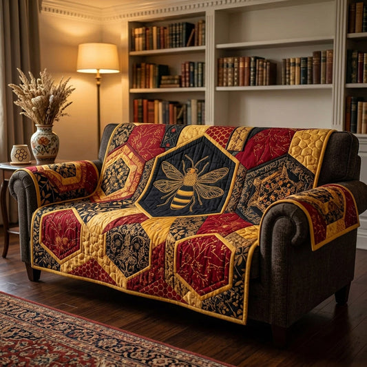 Daisy Bee Serenade Quilted Sofa Cover NCU0HNH1168