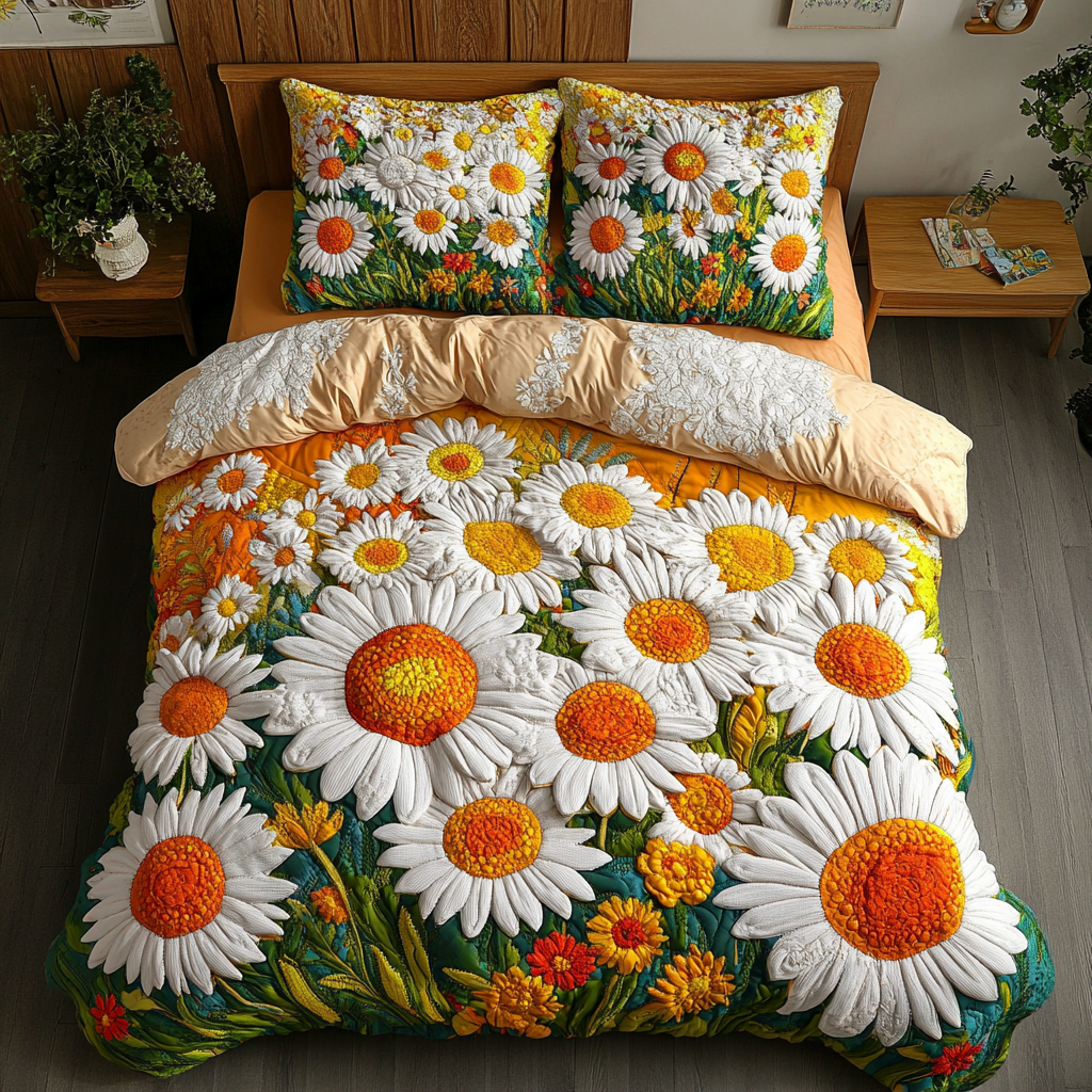 Daisy Delight Duvet Cover Set NCU0DDK293
