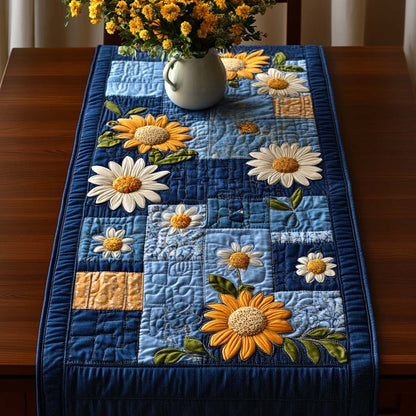 Daisy Delight Quilted Table Runner NCU0NNT956