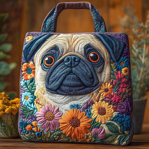 Daisy Snout Quilted Tote Bag NCU0NXD765