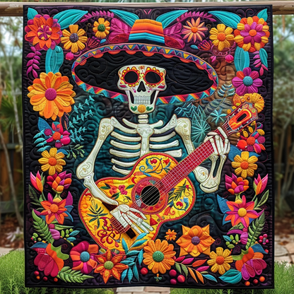 Dance of the Ancestors Quilted Blanket NCU0DV1722