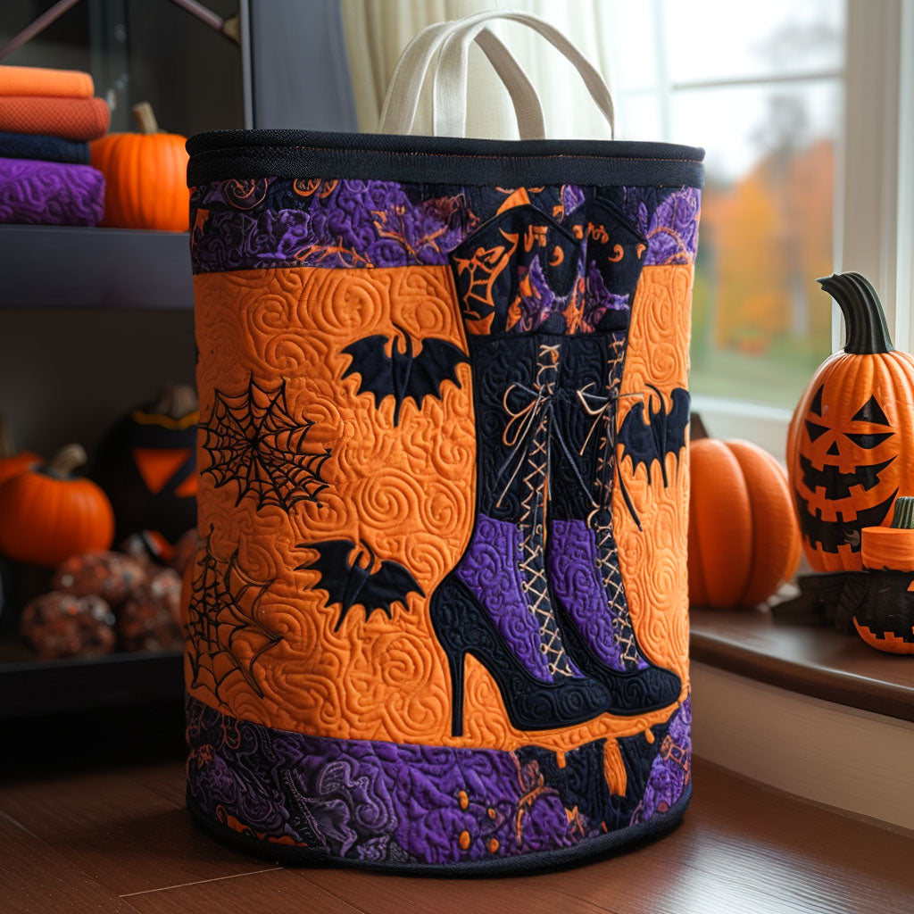 Dark Moon Magic Quilted Laundry Basket NCU0PTT1200