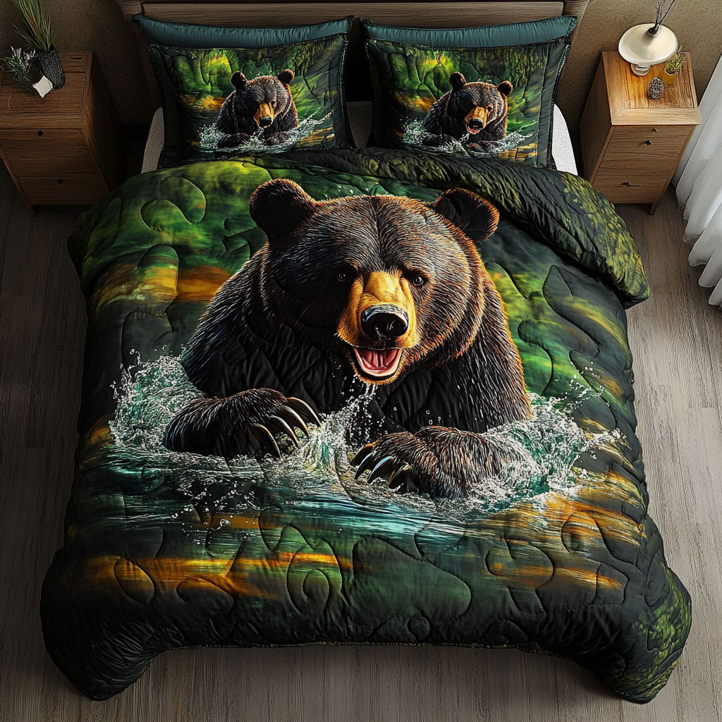 Darkwood Soul Bear Duvet Cover Set NCU0NNT472