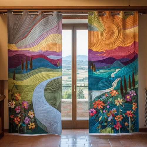 Daybreak Dream Quilted Curtains NCU0PTT2116