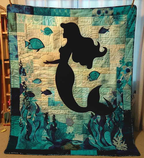 Deep Sea Diva Quilted Blanket NCU0DV104