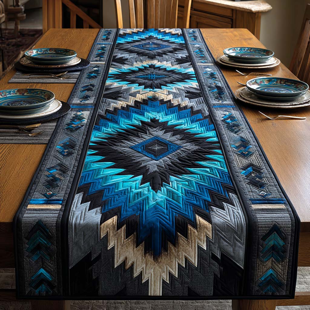 Native American Quilted Table Runner NCU0QN079