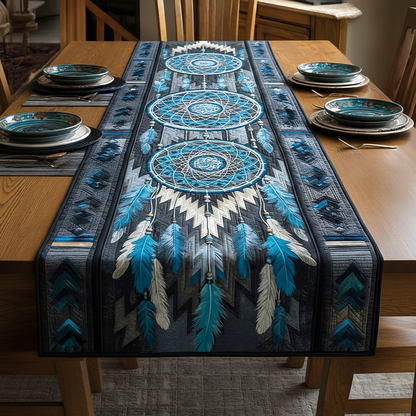 Deep Blue Canyon V2 Quilted Table Runner NCU0NXD1202