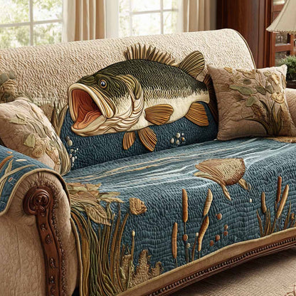 Deep Strike Quilted Sofa Cover NCU0NXD1477