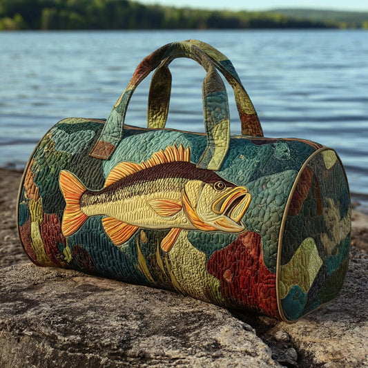 Deepwater Catch Quilted Duffle Bag NCU0LDH582