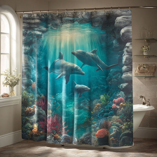 Deepwater Dream Shower Curtain NCU0NTD1579