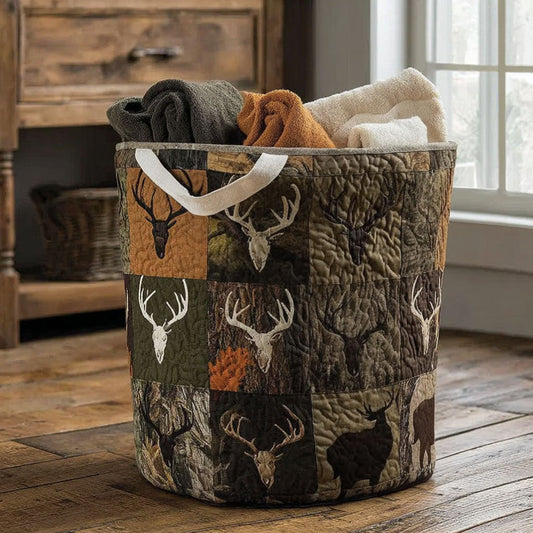 Deepwood Trophy Quilted Laundry Basket NCU0PTT1879