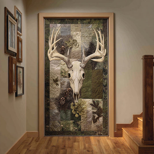 Deer Country Quilted Door Cover NCU0DV1588