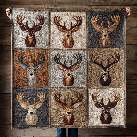 Deer Haven Quilted Blanket NCU0DDK2101