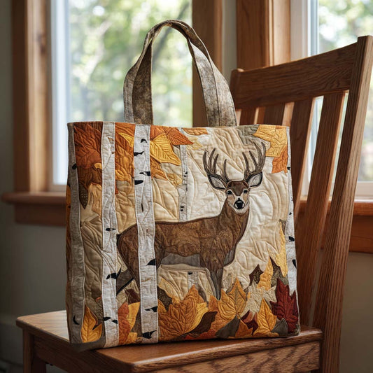 Deer Haven Quilted Tote Bag NCU0NNT2032