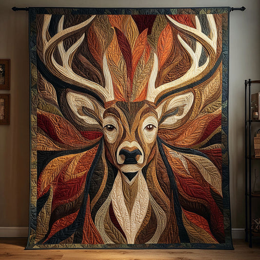 Deer Spirit Quilted Blanket NCU0DDK2224