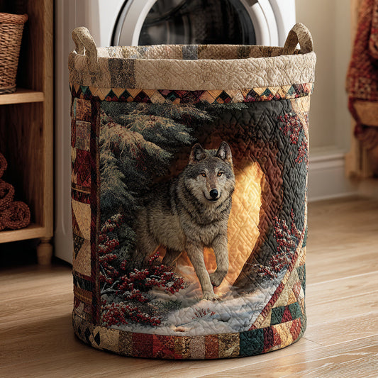 Den Wolf Shelter Quilted Laundry Basket NCU0HNH766