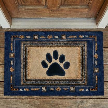 Denim Paw Doormat NCU0NXD1278