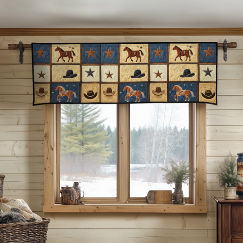 Desert Riders Quilted Valance NCU0NNT876