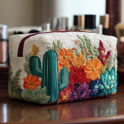 Desert Beauty Quilted Makeup Bag NCU0NNT2424
