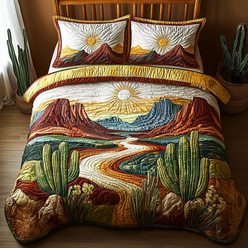 Desert Bloom Duvet Cover Set NCU0DV302