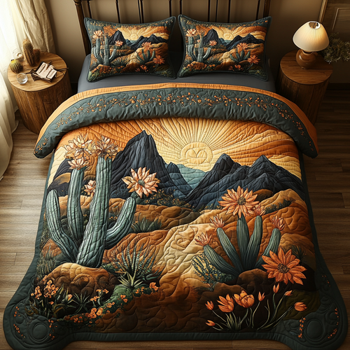 Desert Bloom Duvet Cover Set NCU0DV323