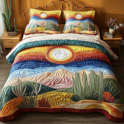 Desert Bloom Duvet Cover Set NCU0PVL287