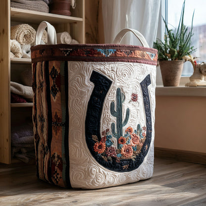 Desert Bloom Legacy Quilted Laundry Basket NCU0PTT2732