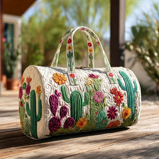 Desert Bloom Quilted Duffle Bag NCU0DDK2432