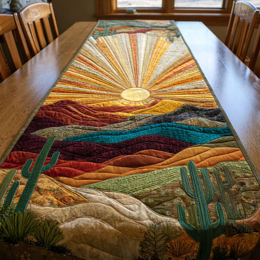 Desert Bloom Quilted Table Runner NCU0DDK2592