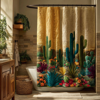 Desert Bloom Shower Curtain NCU0DDK2389