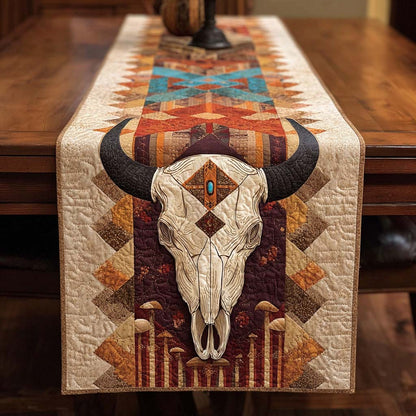 Desert Bone Totem Quilted Table Runner NCU0NXD1190