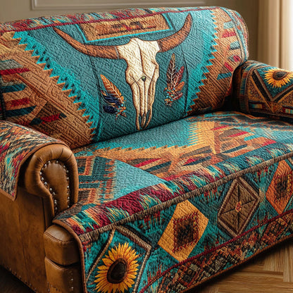 Desert Bones Quilted Sofa Cover NCU0NTD1711