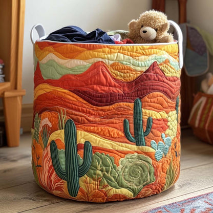 Desert Breeze Quilted Laundry Basket NCU0NNT1994