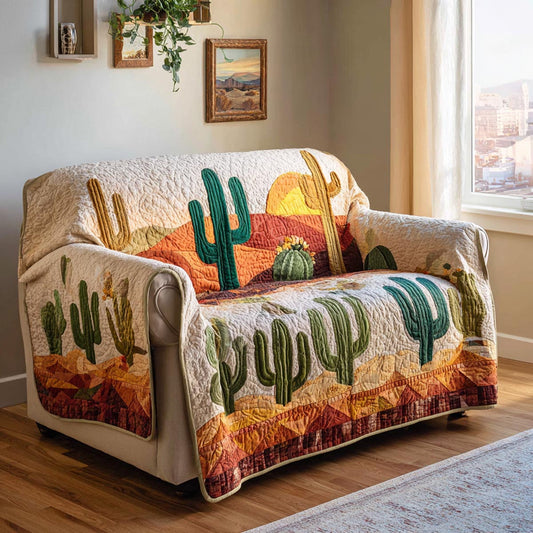 Desert Calm Quilted Sofa Cover NCU0DV1789
