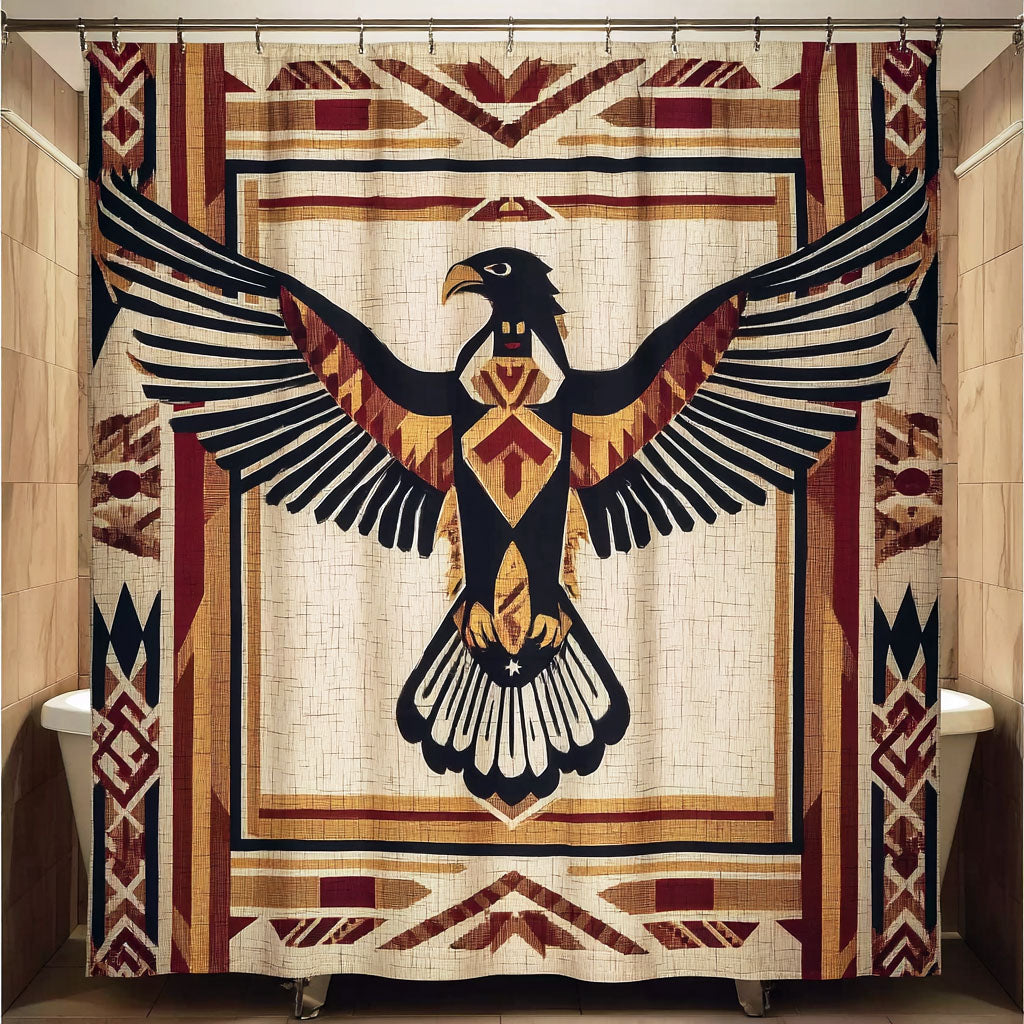 Desert Eagle Flight Shower Curtain NCU0NTV899