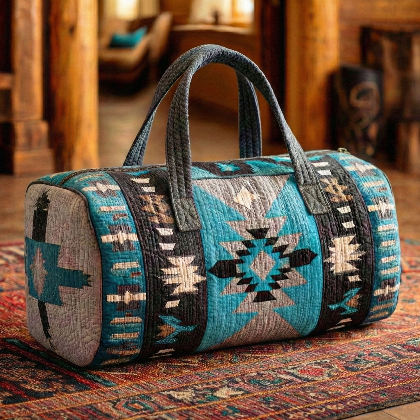 Desert Echo Quilted Duffle Bag NCU0NTD1460