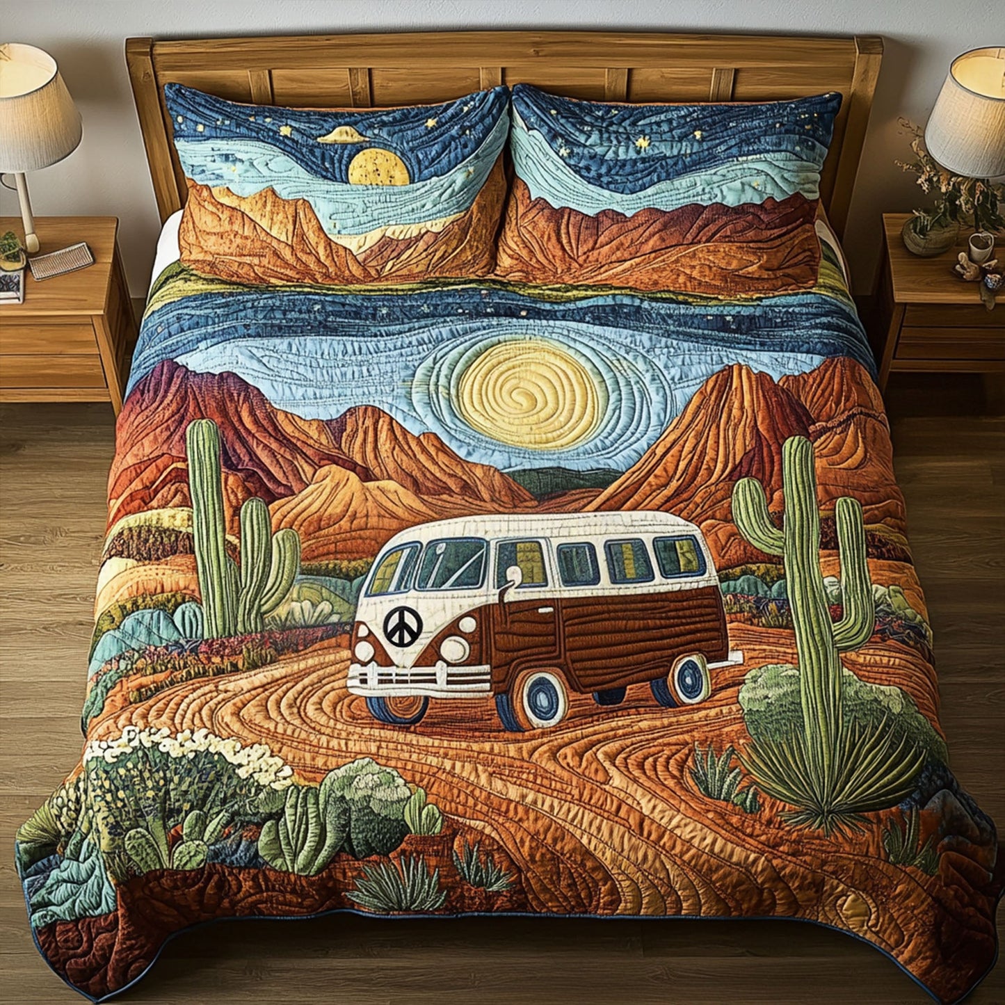 Desert Escape Route Duvet Cover Set NCU0PTT343