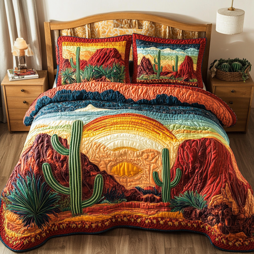 Desert Glow Duvet Cover Set NCU0PVL282