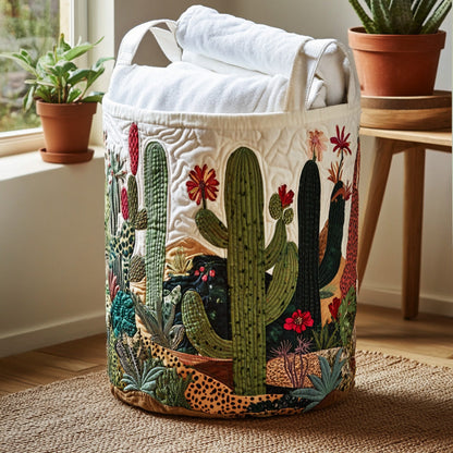 Desert Jewel Quilted Laundry Basket NCU0PTT1084