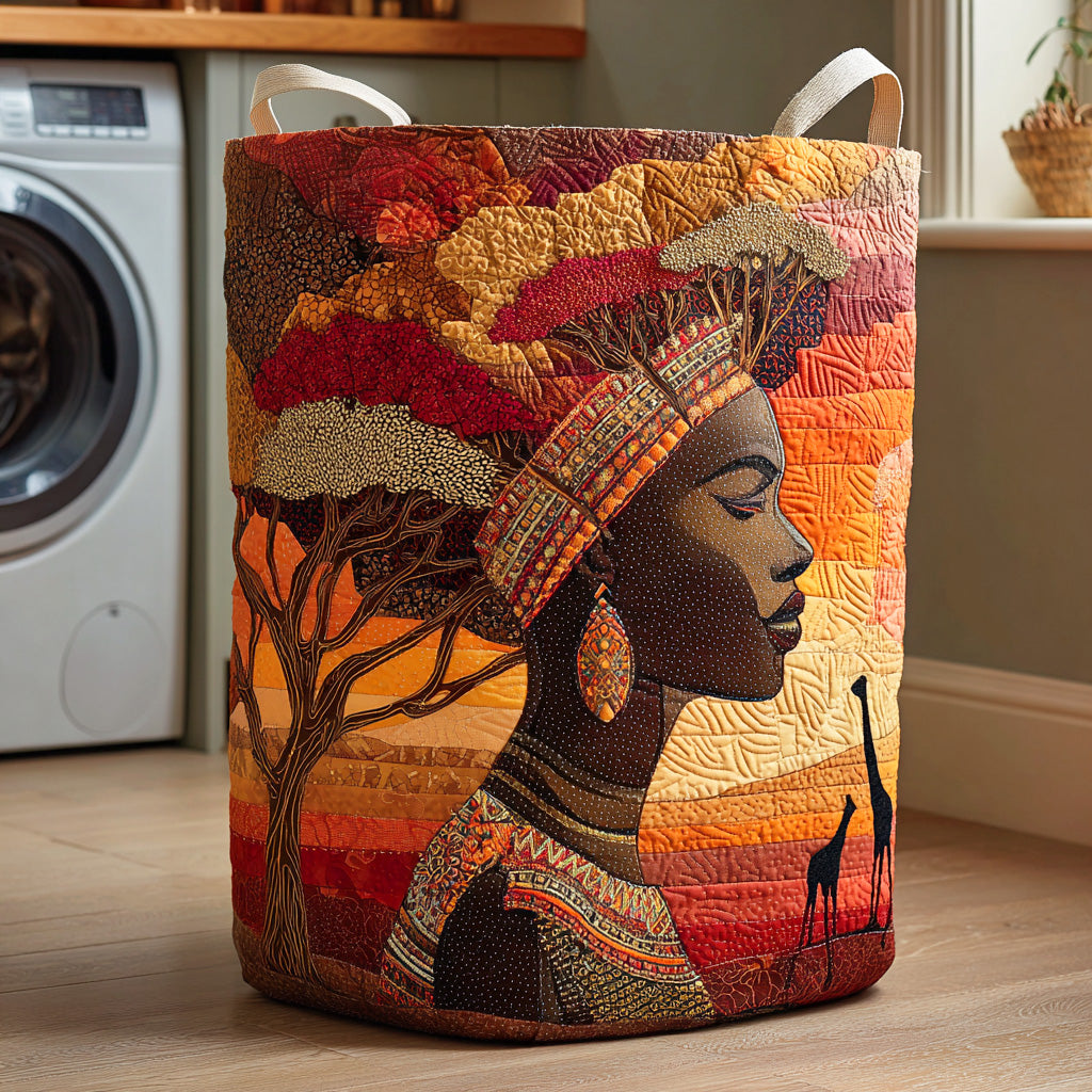 Desert Muse Quilted Laundry Basket NCU0NTD712