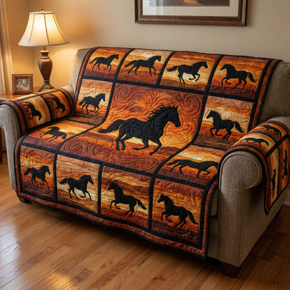 Desert Rider Quilted Sofa Cover NCU0NTD1601