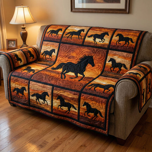 Desert Rider Quilted Sofa Cover NCU0NTD1601