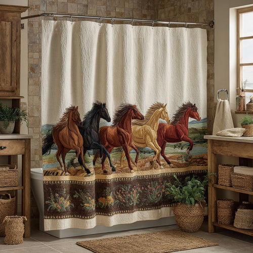 Desert Rider Shower Curtain NCU0DDK2457