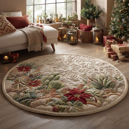 Desert Serenity Quilted Round Mat NCU0DV1374