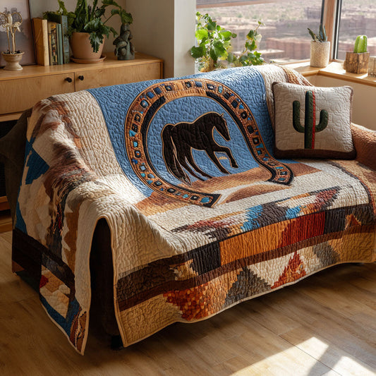 Desert Spirit Trail Quilted Sofa Cover NCU0PTT2788