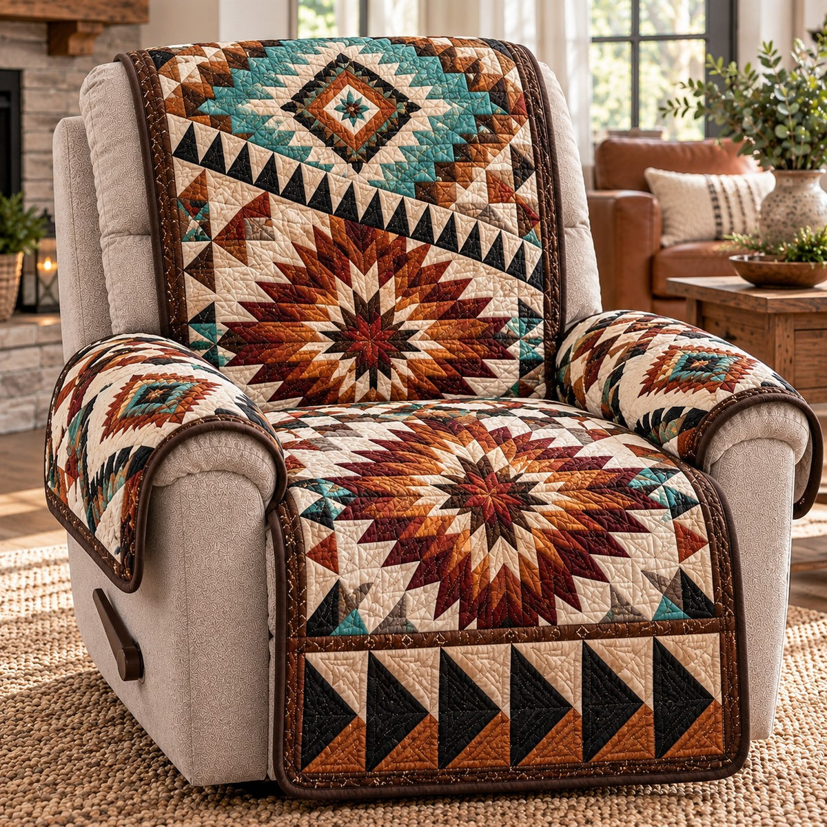 Desert Sunburst Star Sofa Cover NCU0NTD2374